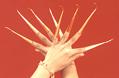 Thai dancing fingernails
