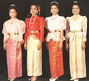 Thai women's dress